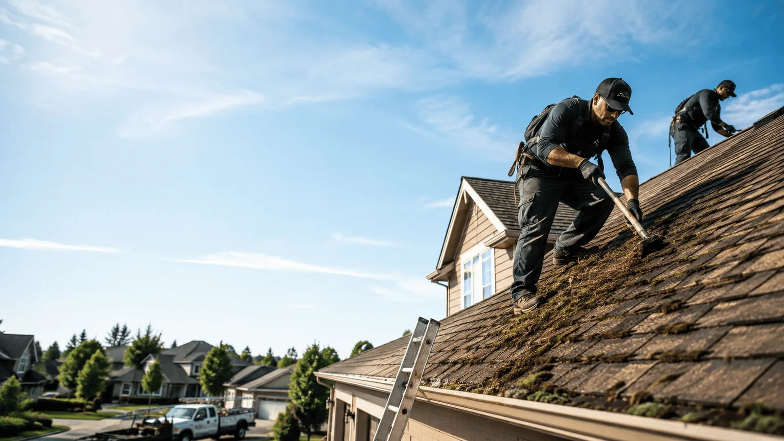 Roof Moss Removal in Coats, KS near me